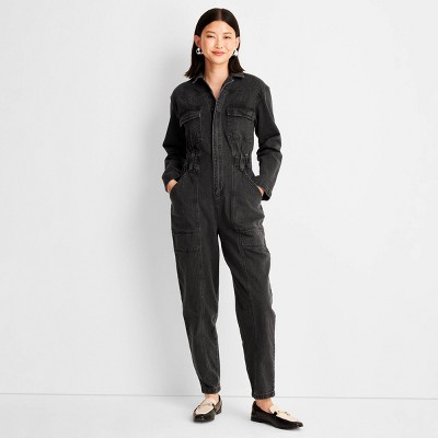 Denim jumpsuit target online