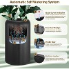 Set of 2 Large 29" Black Planters, Tall Flower Pots with Self-Watering System & Water Level Monitor, Indoor/Outdoor for Patio, Garden, Office - 4 of 4