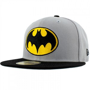 Adult Batman The Animated Series Chest Logo New Era 59Fifty Fitted Hat - 1 of 4