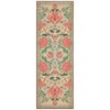 Washable Floral Botanical Rug Non Slip Low Pile Rug Soft Vintage Throw Floor Cover Foldable Indoor Carpet for Living Room Bedroom Playroom Kids Room - 4 of 4