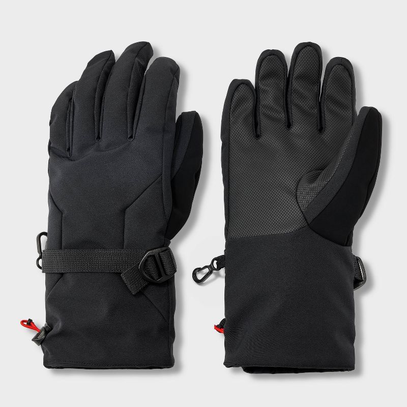 Men&#39;s Heavy Poly Waterproof Gloves - All In Motion&#8482; Black, 1 of 5
