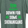 Women's - Instant Message - Down For Some Shenanigans Short Sleeve Graphic T-Shirt - 2 of 4