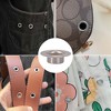 Yescom 10000 pcs Grommet Kit 3/8 inch Size #2 Eyelets and Washers Nickel for Hand Press Apparel Leather Printing Tarp - 2 of 2