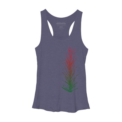 Women's Design By Humans Feel like Christmas By Alice9 Racerback Tank Top