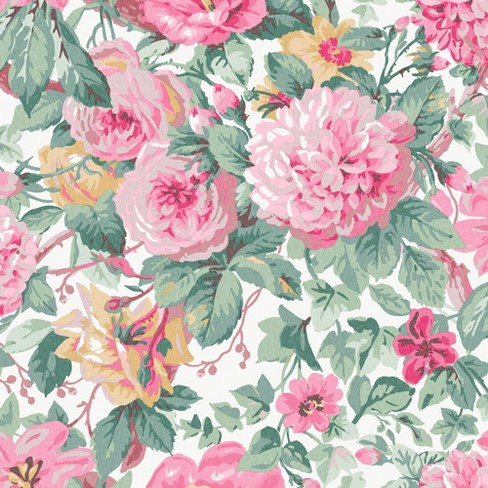 Laura Ashley Aveline Rose Wallpaper : Target