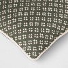 Lumbar Block Print Throw Pillow Blue - Threshold™ - 4 of 4
