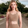 Anna-Kaci Active Women's Ribbed Seamless Sports Bra with Crisscross Back - 4 of 4