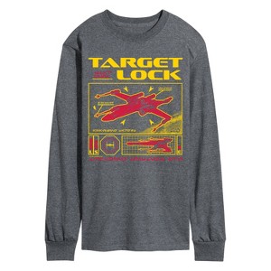 Men's - Star Wars - X-Wing Target Lock Long Sleeve Graphic T-Shirt - 1 of 3