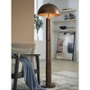 Signature Design by Ashley Wendfield Industrial Metal Floor Lamp with Dome Shade - Antique Copper - 2 of 4