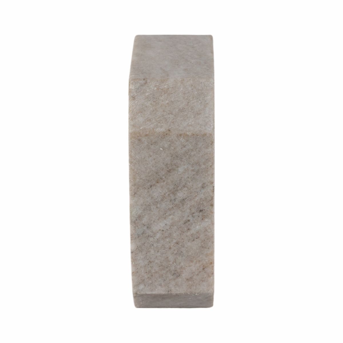 Octagon Marble Table Clock for Living Room and Office Decor - Small Decorative Desk Clock for Mantel, Shelf, Console, and Table - thumbnail 7