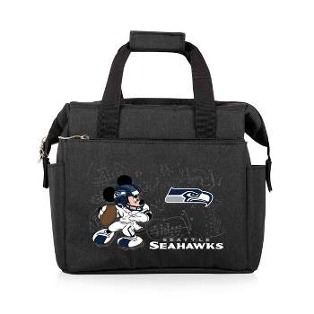 NFL Seattle Seahawks Mickey Mouse On The Go Lunch Cooler - Black