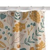 Deny Designs Lathe and Quill Autumn Foliage Shower Curtain - 4 of 4