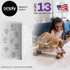 Simply Air Filters, MERV 13, 8 Pack, Furnace Air Filter for HVAC - 2 of 4