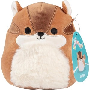 Squishmallows 5-Inch Melzie The Chipmunk - Official Jazwares Plush - Collectible Soft & Squishy Mini Stuffed Animal Toy - Gift for Kids, Girls & Boys - 1 of 4