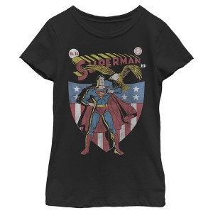 Girl's Superman All-American Hero T-Shirt - 1 of 4