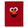 NoJo Sesame Street Come and Play Red Elmo Super Soft Character Shaped Toddler Blanket - 4 of 4