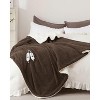 Electric Blanket Heated Throw,Heated Blanket Soft with 4 Heating Levels&4 Hours Auto Off - 2 of 4