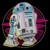 Mens Star Wars R2-D2 Retro Vibes Lightweight Hoodie - 2 of 4