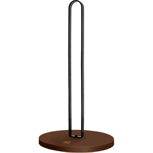 Paper Towel Holder - Wooden Paper Towel Holder with Non-Slip Wood Base, Modern Style, Countertop Paper Towel Holder for Kitchen, Home, Office - 1 of 1