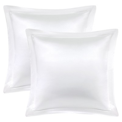 Oxford Edge Silk Pillowcase - Pearl White