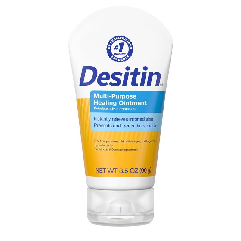 Desitin Multipurpose Baby Ointment with White Petrolatum for Dry Skin - 3.5oz, 1 of 9