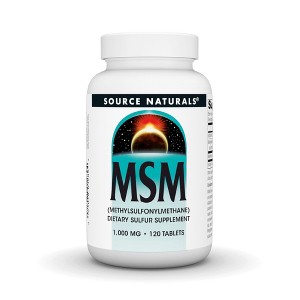 MSM 1000mg by Source Naturals, Inc.  -  120 Tablet - 1 of 3