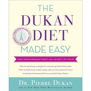 The Dukan Diet Made Easy - by  Pierre Dukan (Hardcover) - 1 of 1