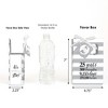 Big Dot of Happiness We Still Do - 25th Wedding Anniversary Party Favor Boxes - Set of 12 - 2 of 4