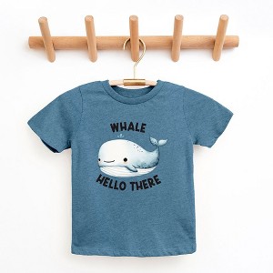 The Juniper Shop Whale Hello There Toddler Short Sleeve Tee - 1 of 2