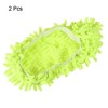 Unique Bargains Washable Cleaning Shoes Cover Multifunction Chenille Duster Mop 2 Pcs - 3 of 4