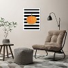 Americanflat - Gold Striped Pumpkin by Samantha Ranlet - White Frame 16"x20" - 4 of 4