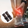 Unique Bargains Ankle Brace Achilles Tendon Support Ankle Compression Sleeve Socks 1 Pair - 3 of 4