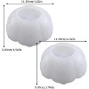 JDICTION 2PCS Flower Tray & Lotus Bowl Silicone Mold Set - Epoxy Resin Casting DIY Kit for Jewelry Holder, Trinket Box, Candle Stand, Home Decor - 2 of 4