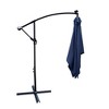CAVINAS 10x6.5 FT Cantilever Patio Umbrella with Lights, Offset Hanging Design with Base, Commercial Grade Shade for Pergolas - 4 of 4