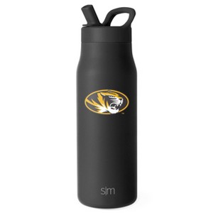 NCAA Missouri Tigers Simple Modern Mesa Stainless Water Bottle - 34oz - 1 of 3