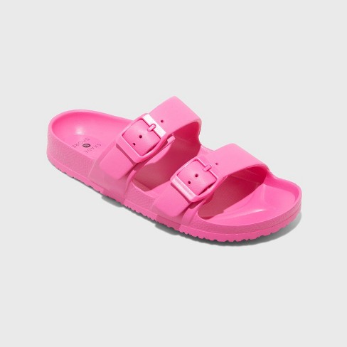 Women's Robbie Slide Sandals - Wild Fable™ Off-White 8