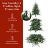 Best Choice Products Pre-Lit Artificial Flocked Aspen Noble Fir Christmas Tree w/ Branch Tips, LED Lights - 4 of 4