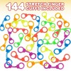 ArtCreativity Mini Stretch Finger Cuffs for Kids (Pack of 144) - 2 of 4