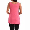 Women's French Kyss Long Tank Top - french kyss - image 2 of 4