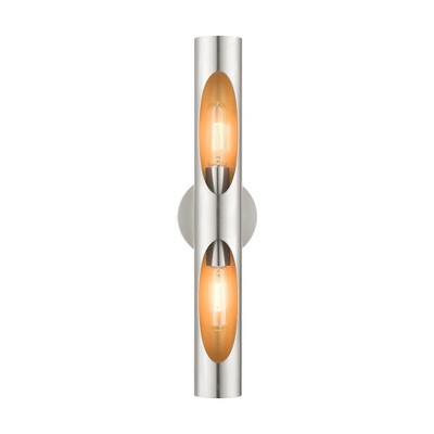 Livex Lighting Novato 2 - Light Wall Light in  Brushed Nickel