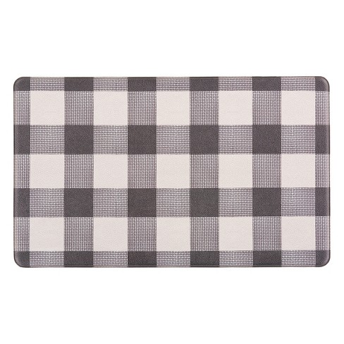 20 X 39 Oversized Cushioned Embossed Gentle Step Anti-fatigue Kitchen Mat  (buffalo Check) : Target