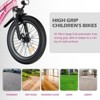 INFURNIC Bicycles 20 Inch Kids Mountain Bike with 7 Speeds and Dual Disc Brakes for Boys and Girls, Pink, 54.6"*20.7"*35" - 2 of 4