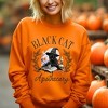 Simply Sage Market Women's Graphic Sweatshirt Black Cat Apothecary - 2 of 4