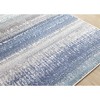 Rug Branch Contemporary Distressed Blue Indoor Area Rug - 3 of 4