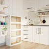 GlasFlength Decorative Storage Cabinets, Stylish and Functional Storage for Every Room, Bedroom, Living Room, Kitchen, White,31.5”*14.96”*57.81" - 4 of 4