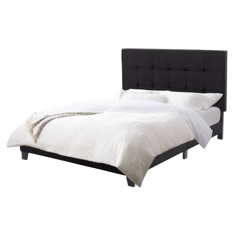 Ellery Fabric Tufted Bed - CorLiving, 1 of 11