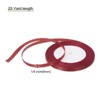 Unique Bargains Double Face Wide Satin Ribbon with Gold Edges for Wedding Bouquet - 2 of 4