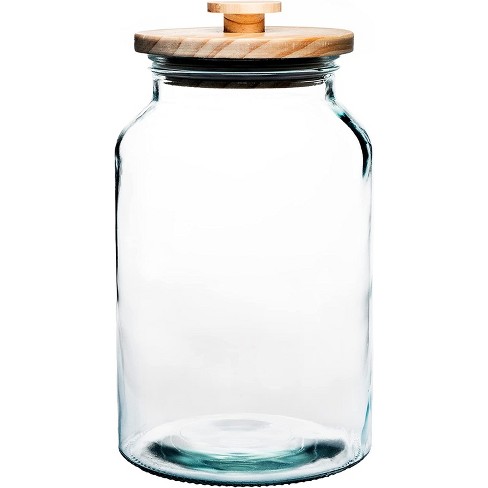 H&M Home - Tall Glass Jar with Lid - White