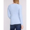 Women's Square Neck Rib Knit Long Sleeve Tee | Motherhood Maternity - 2 of 4