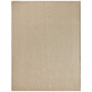 Nourison Tulum Basketweave Solid Indoor/Outdoor Rug - 1 of 4